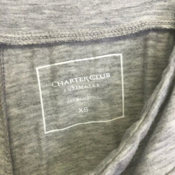 Charter Club Lace Trim Knit Pajamas Pant - Picture 7 of 8